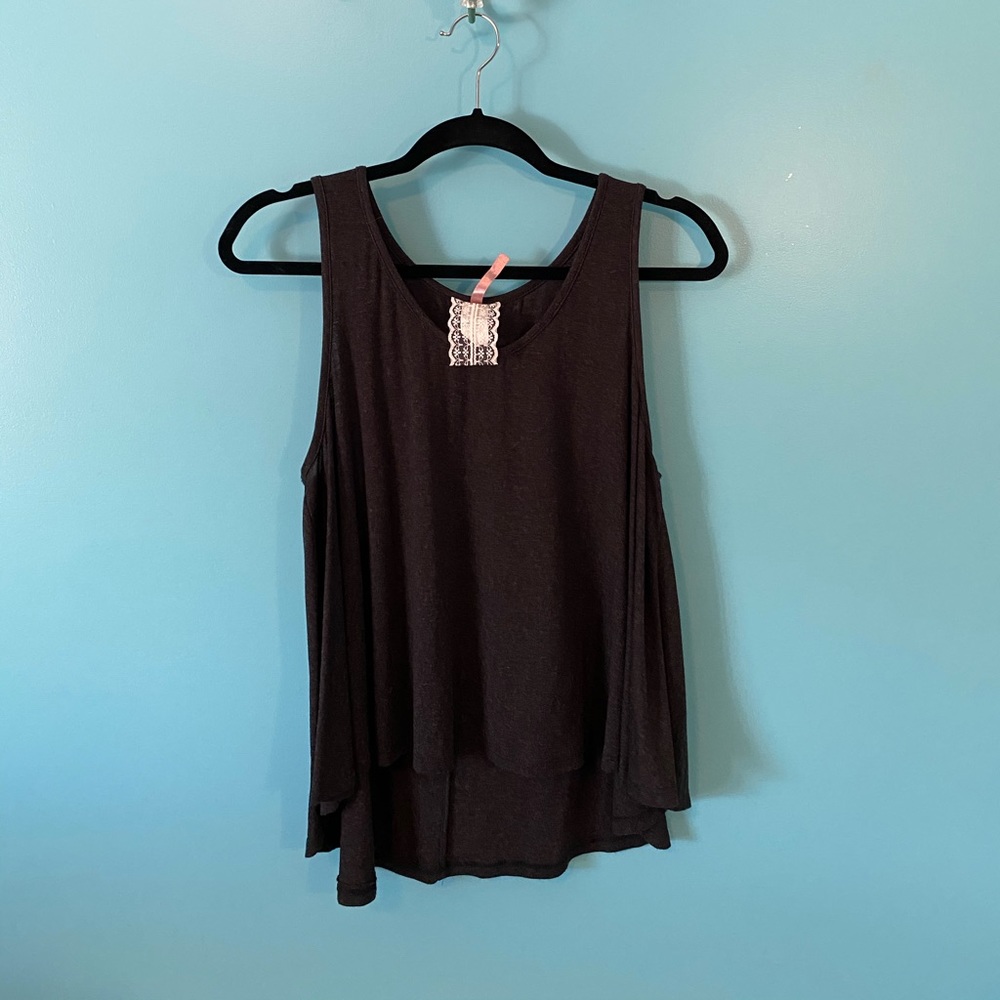 Grey Cotton Tank